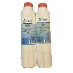 Tier1 Refrigerator Water Filters (Lot of 2) for Samsung and Kenmore RWF1011